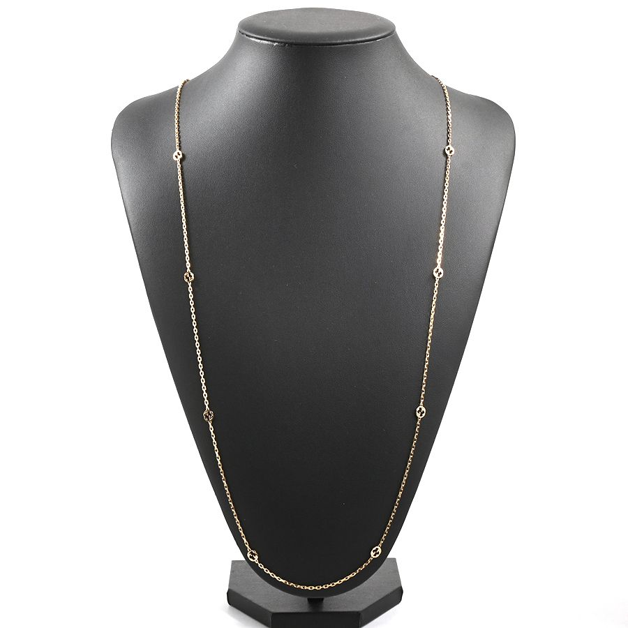 Gucci Necklace Interlocking Gold — view 5