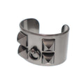 Hermes Collier de Chien Noir Bracelet de Bangle Black