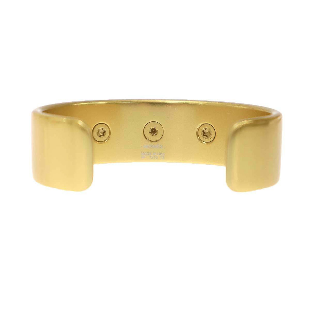 Hermes Medor Sunset Bracelet Bangle Gold — view 3