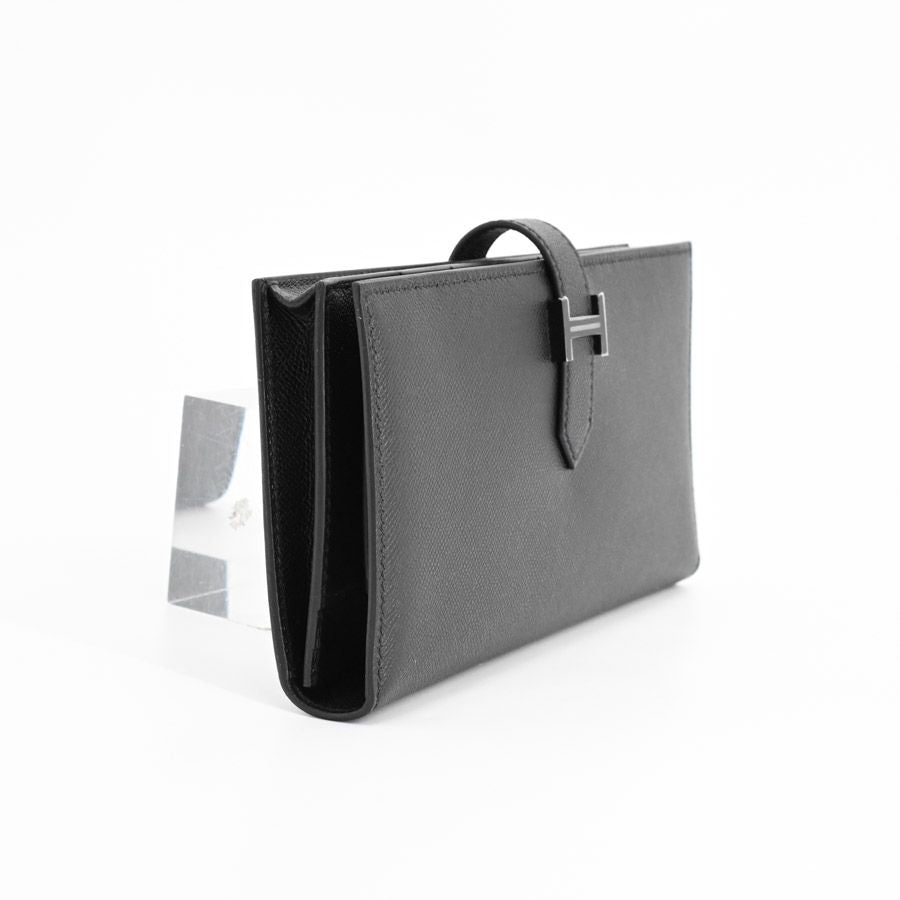 Hermes Wallet Bearn Soufflet Monochrome — view 2