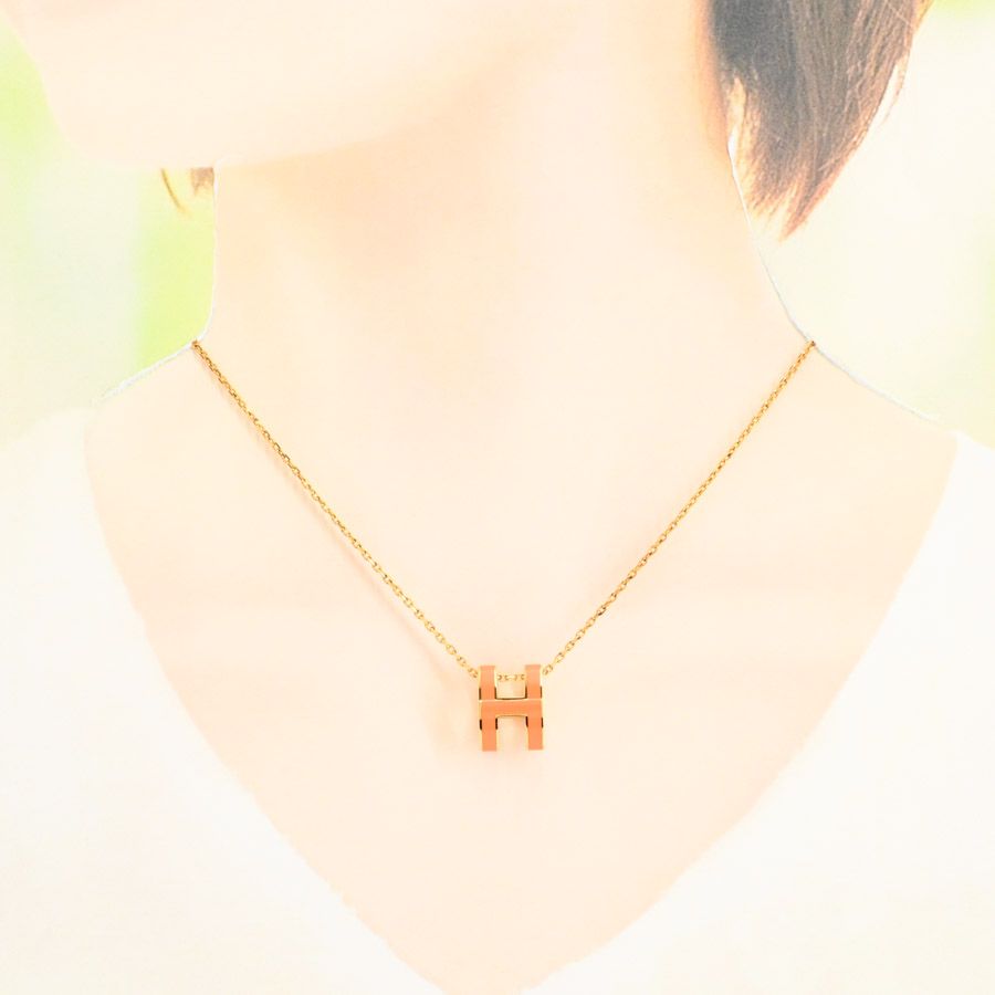 Hermes Necklace Pop Gold — view 4