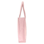 Prada Leather Tote Bag Pink — view 3