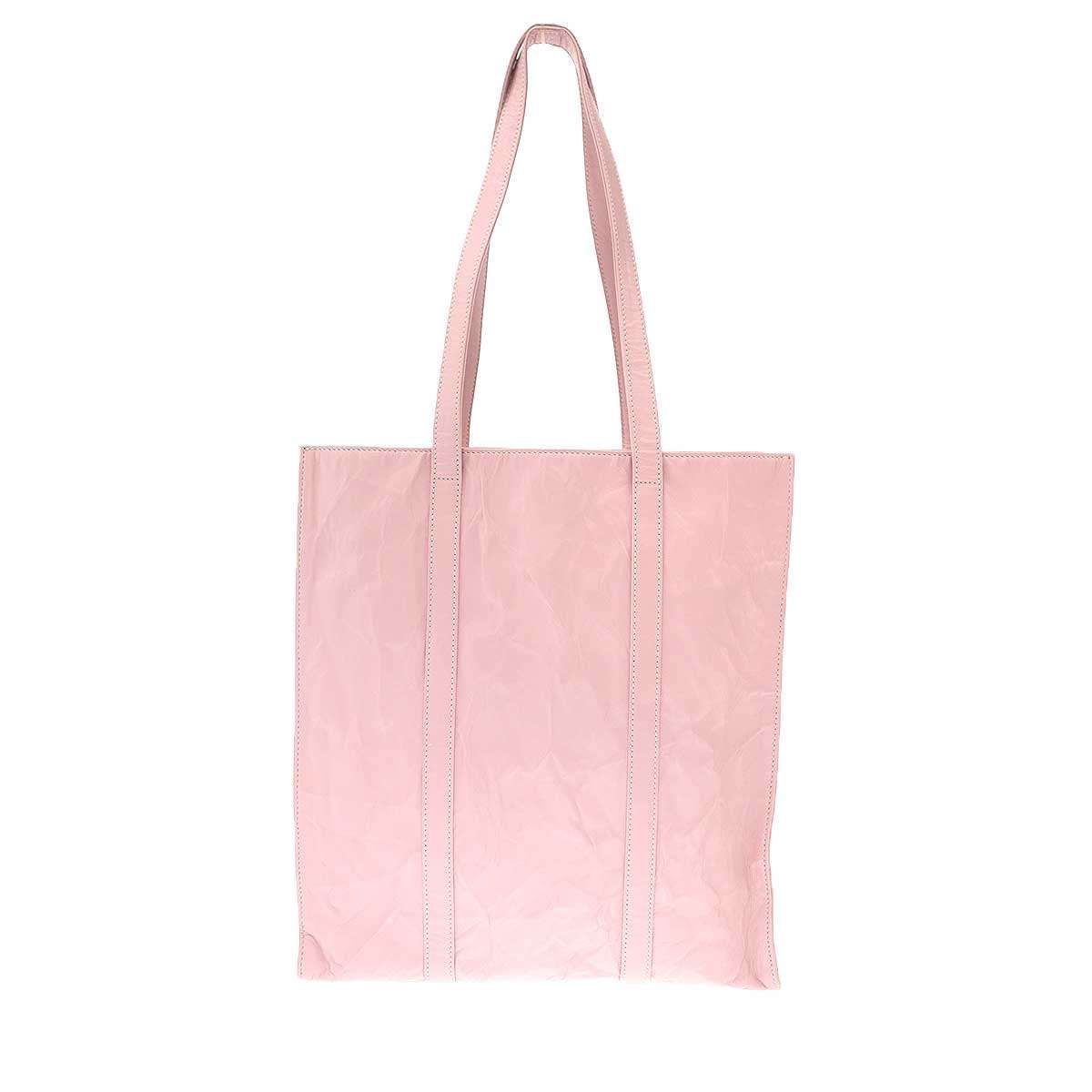 Prada Leather Tote Bag Pink — view 2