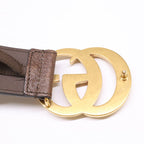 Gucci Adidas GG Logo Buckle Trefoil Belt — view 5