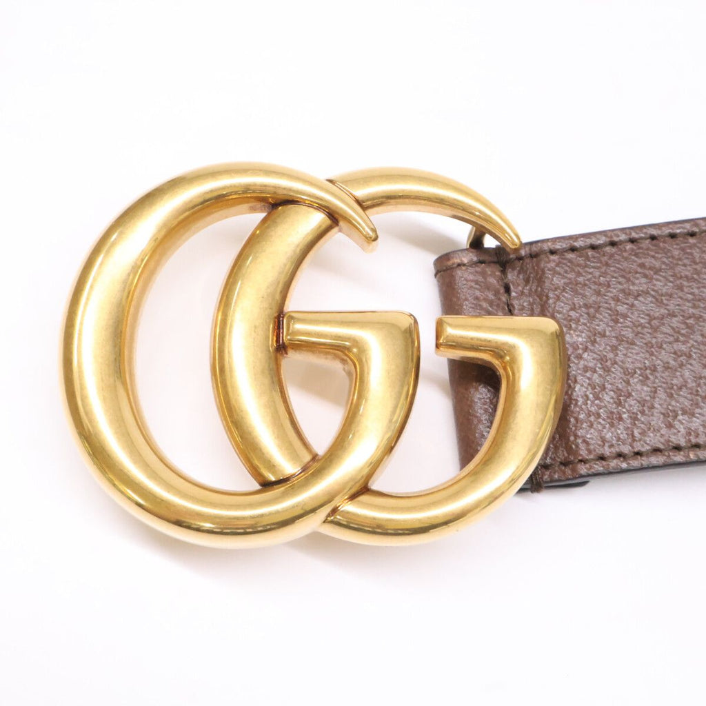 Gucci Adidas GG Logo Buckle Trefoil Belt — view 4