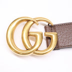 Gucci Adidas GG Logo Buckle Trefoil Belt — view 4