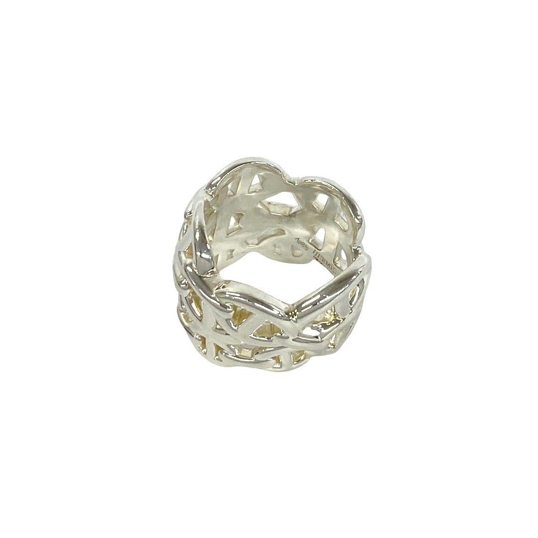 Hermes Chaine D'ancre GM Ring 925 Sterling Silver Accessory — view 4