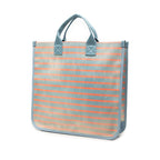 Gucci Children's Peter Rabbit Tote Bag Blue Pink Canvas Nylon — view 2