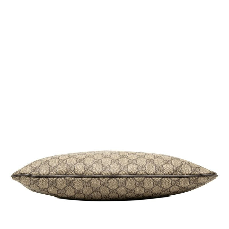 Gucci GG Supreme Crossbody Shoulder Bag Beige Brown — view 3