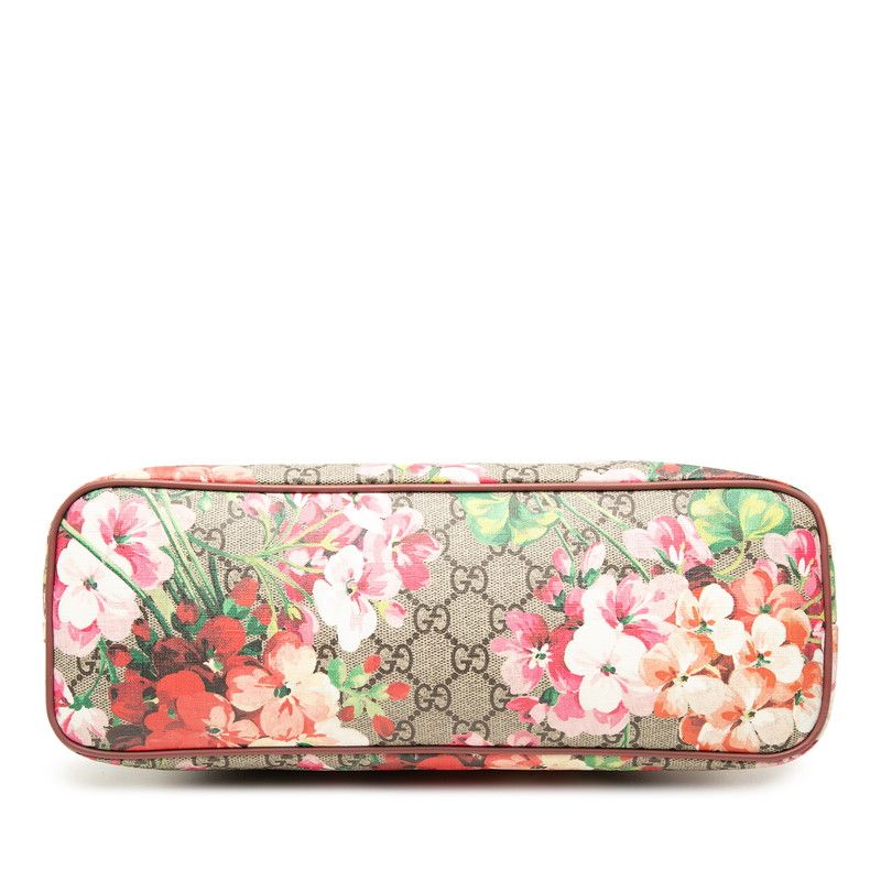 Gucci GG Blue Musk Shoulder Bag 2-Way Beige Pink Leather — view 3