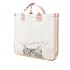 Gucci Children's GG Supreme Tote Flower Cat White Multicolor Leather — view 2