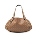 Gucci Horsebit Abbey Tote Bag Beige Leather