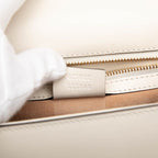 Gucci Sherry Line Sylvie Shoulder Bag White Leather — view 6