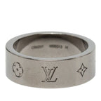 Louis Vuitton LV Instinct Ring M Silver Metal — view 3