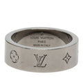 Louis Vuitton LV Instinct Ring M Silver Metal