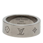 Louis Vuitton LV Instinct Ring M Silver Metal