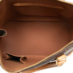 Louis Vuitton Monogram Alma Handbag Brown Leather — view 4