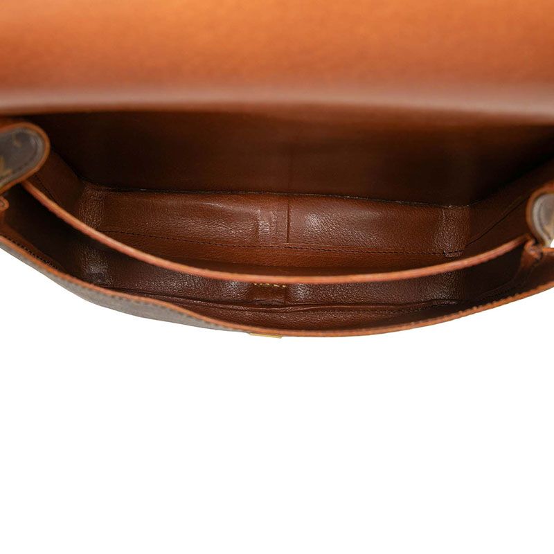 Louis Vuitton Monogram Cult Ciel GM Crossbody Shoulder Bag Brown Leather — view 4