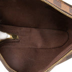 Louis Vuitton Damier Geronimos Shoulder Bag Brown — view 5