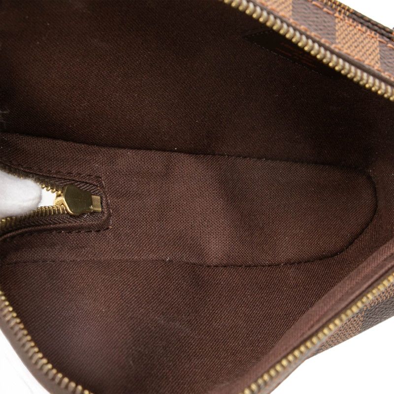 Louis Vuitton Damier Geronimos Shoulder Bag Brown — view 5