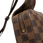 Louis Vuitton Damier Geronimos Shoulder Bag Brown — view 4