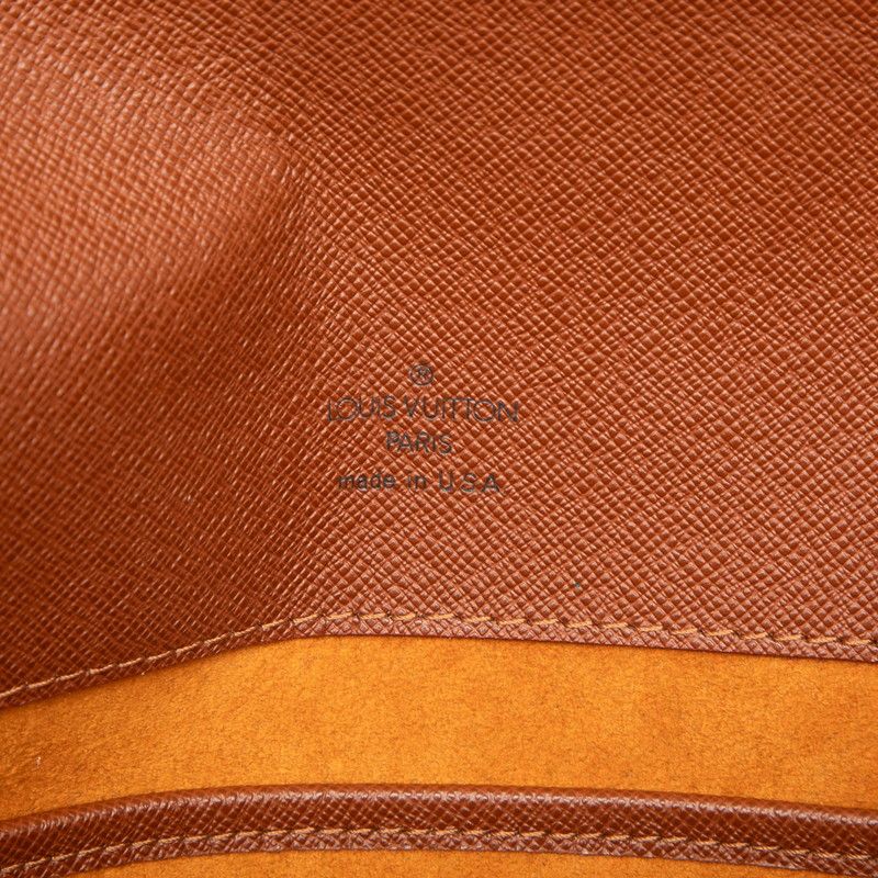 Louis Vuitton Monogram Musette Tango Short Shoulder Bag Brown Leather — view 5