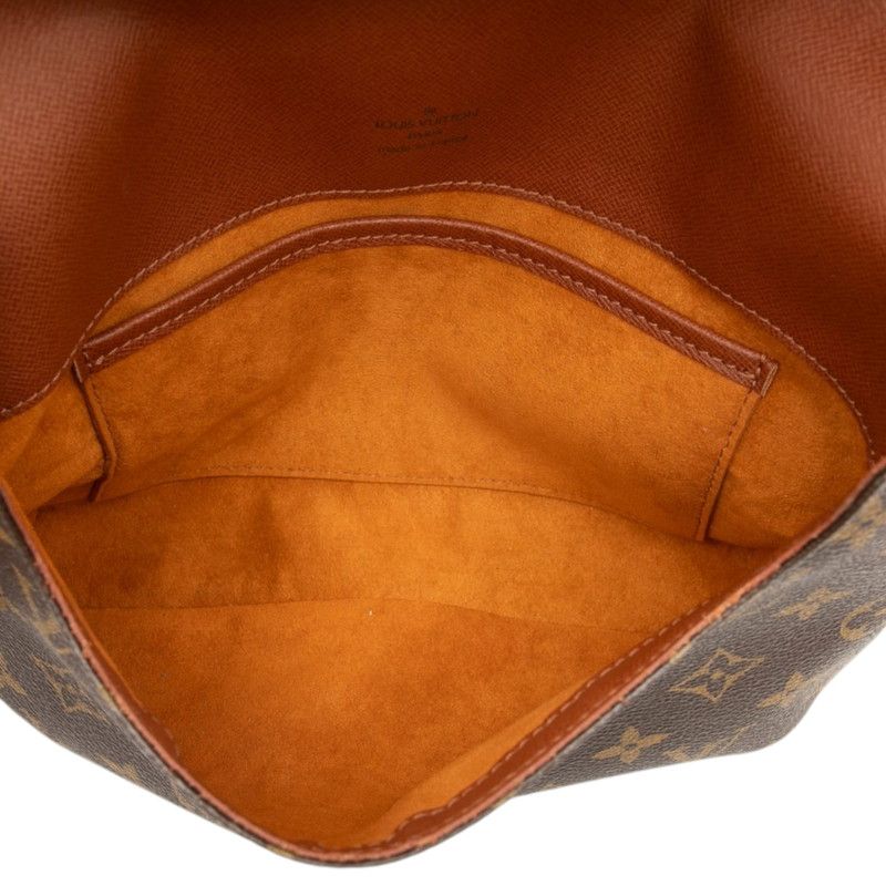 Louis Vuitton Monogram Musette Tango Short Shoulder Bag Brown Leather — view 5