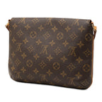 Louis Vuitton Monogram Musette Tango Short Shoulder Bag Brown Leather — view 2