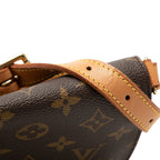 Louis Vuitton Monogram Musette Tango Short Shoulder Bag Brown Leather — view 4
