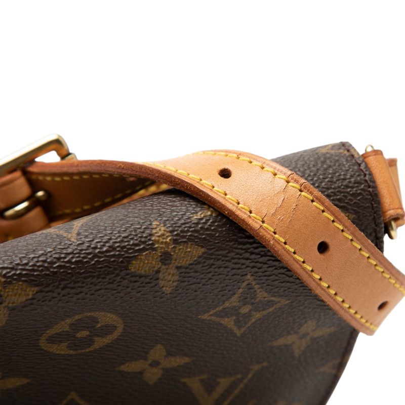 Louis Vuitton Monogram Musette Tango Short Shoulder Bag Brown Leather — view 4