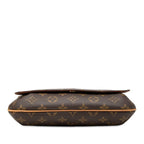 Louis Vuitton Monogram Musette Tango Short Shoulder Bag Brown Leather — view 3