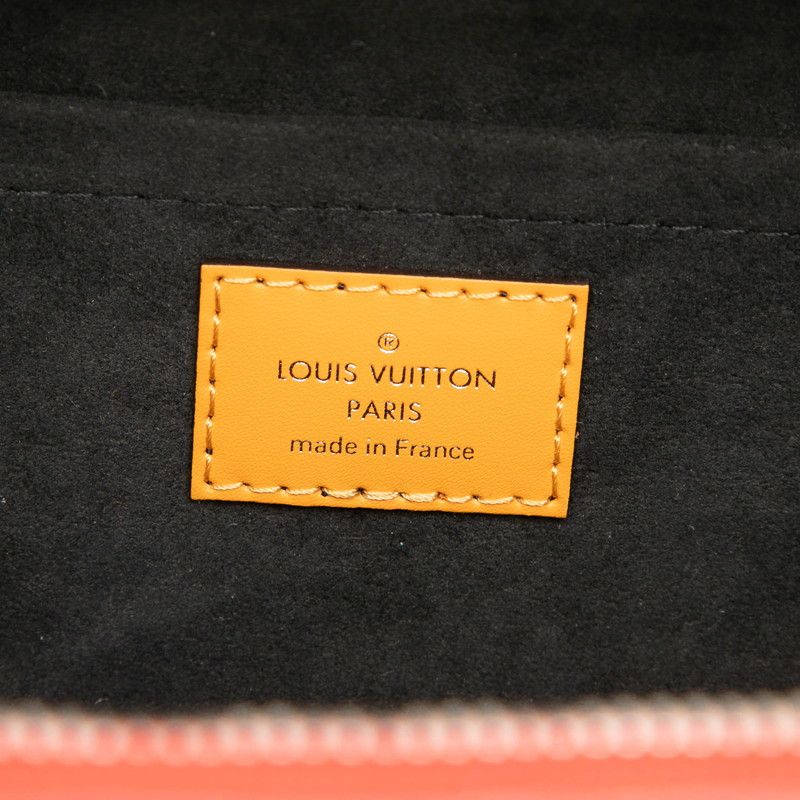 Louis Vuitton Epi Vallisette BB 2-Way Shoulder Bag Rouge Red Black Leather — view 5