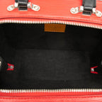 Louis Vuitton Epi Vallisette BB 2-Way Shoulder Bag Rouge Red Black Leather — view 4