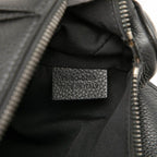 Dior Shawn Stussy Saddle Belt Bag Black Leather — view 6