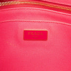 Prada Canapa Mini Shoulder Bag Pink Canvas — view 5
