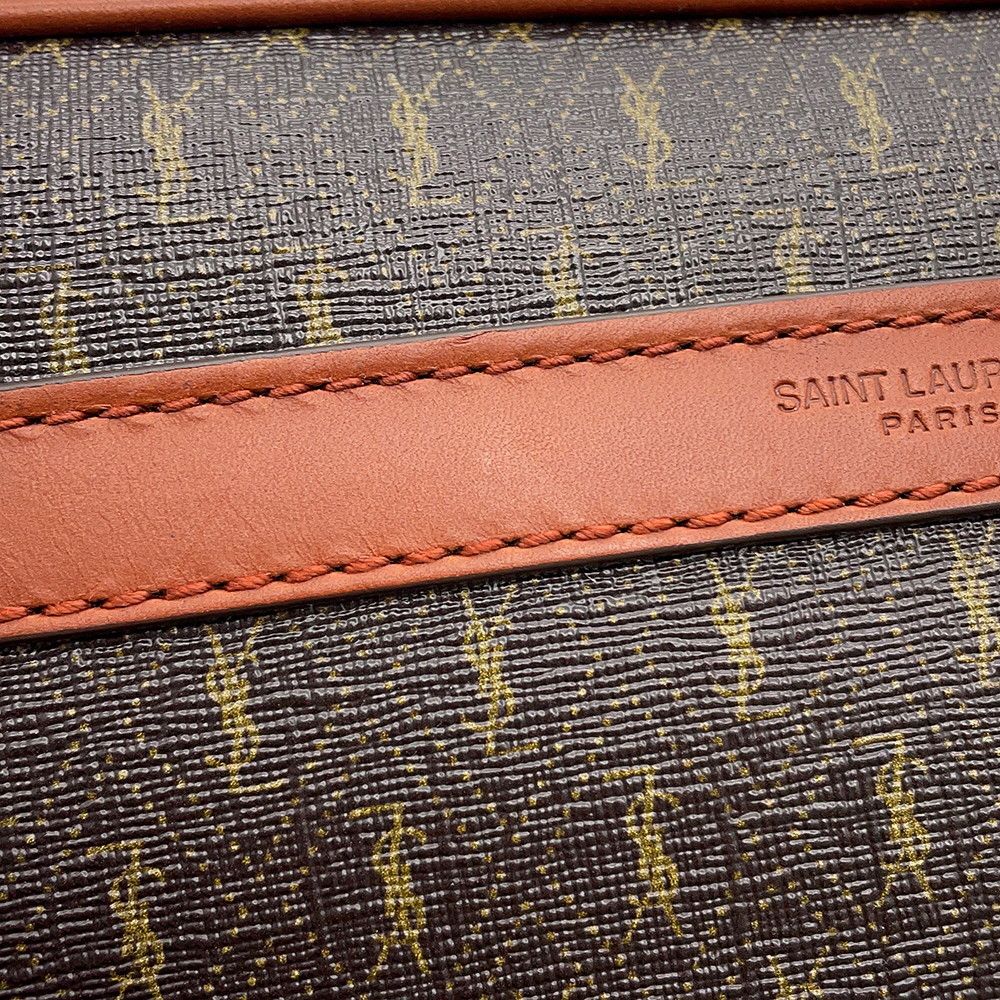 Saint Laurent Paris Shoulder Bag Monogram Leather — view 6