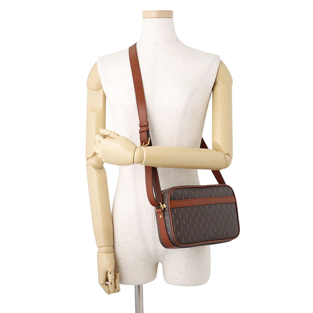 Saint Laurent Paris Shoulder Bag Monogram Leather — view 4