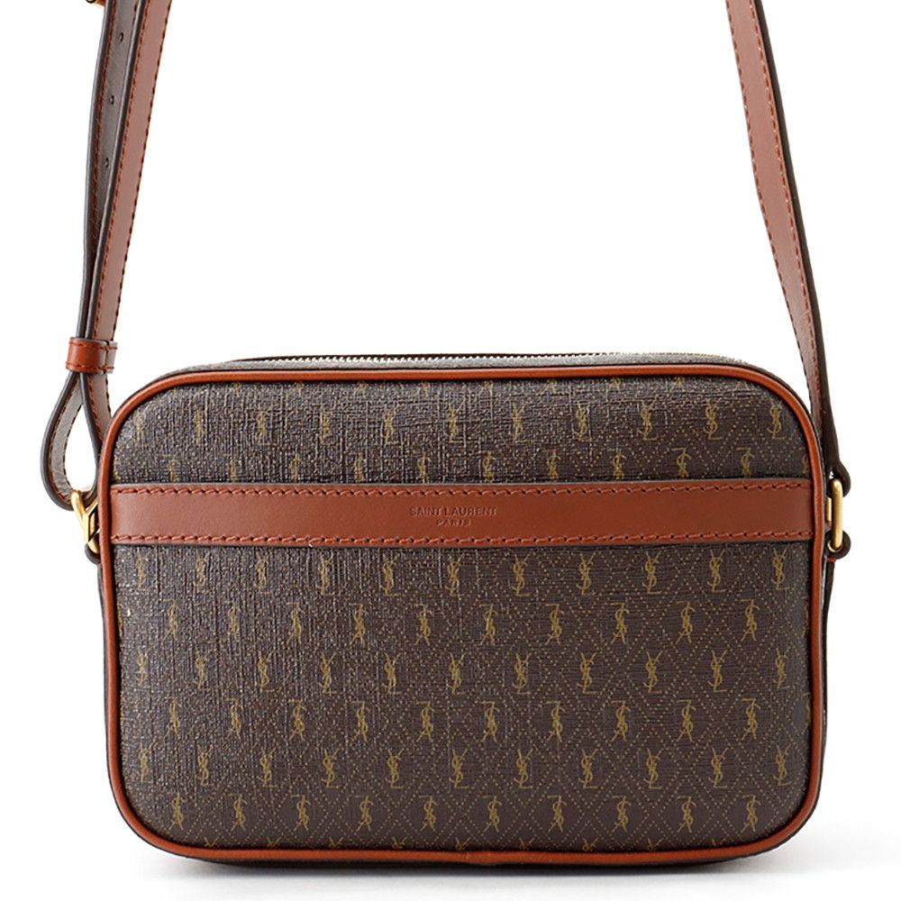 Saint Laurent Paris Shoulder Bag Monogram Leather