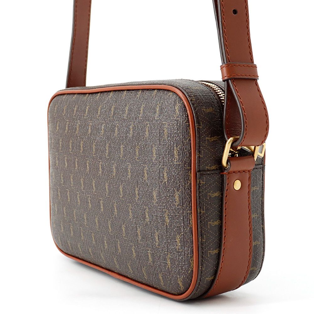 Saint Laurent Paris Shoulder Bag Monogram Leather — view 2