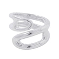 Hermes Ring Chaine D'ancre Twist Punk PM 925 Sterling Silver