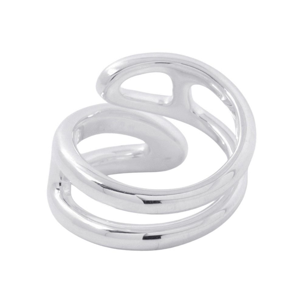 Hermes Ring Chaine D'ancre Twist Punk PM 925 Sterling Silver — view 3