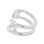 Hermes Ring Chaine D'ancre Twist Punk PM 925 Sterling Silver — view 2