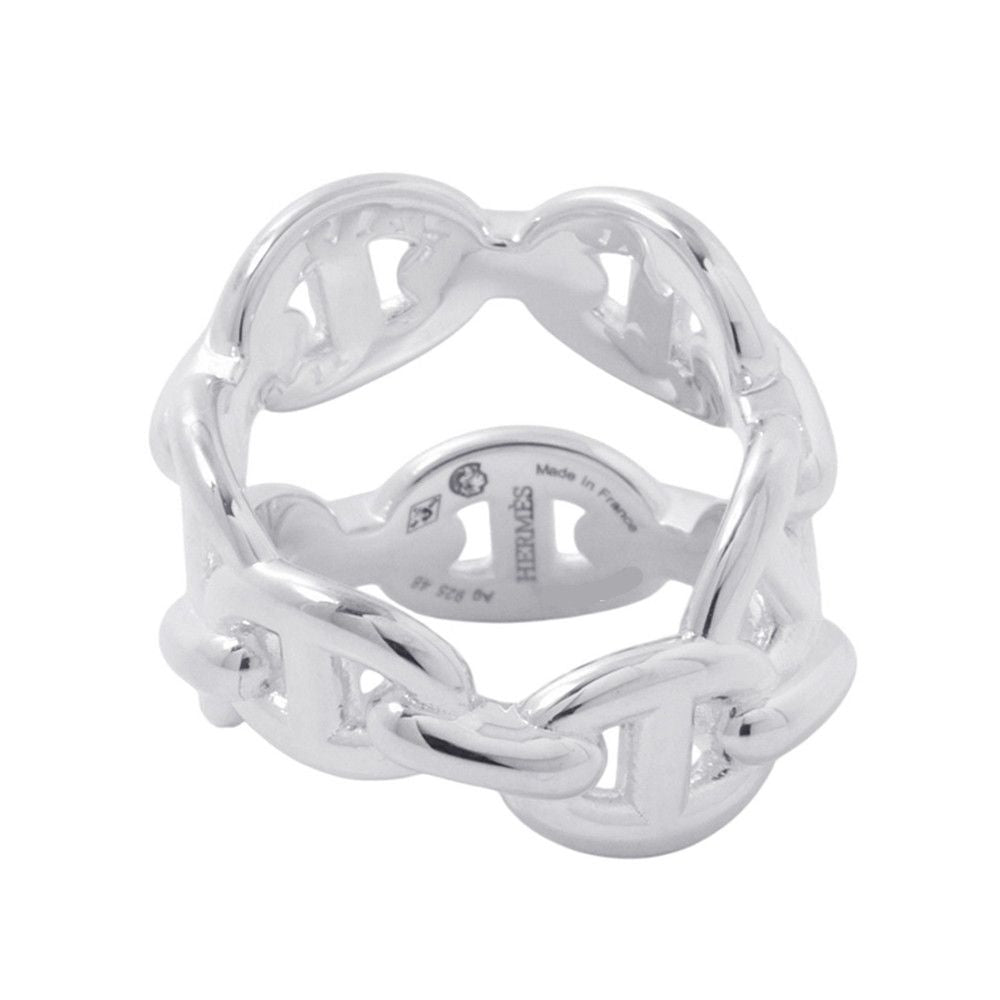 Hermes Ring Chaine D'ancre Double Row Enchainee — view 3