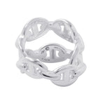 Hermes Ring Chaine D'ancre Double Row Enchainee — view 3