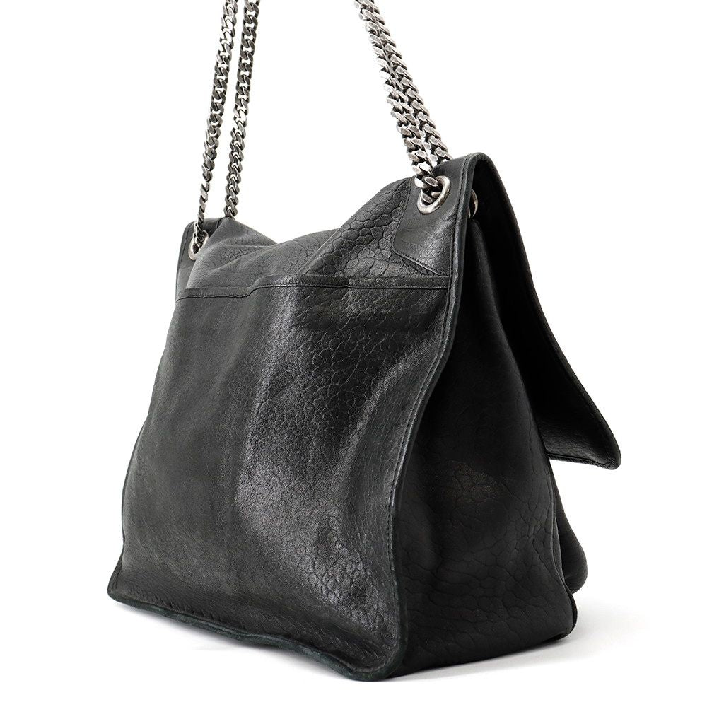 Saint Laurent Paris Chain Shoulder Bag Niki Large Lambskin Black — view 2