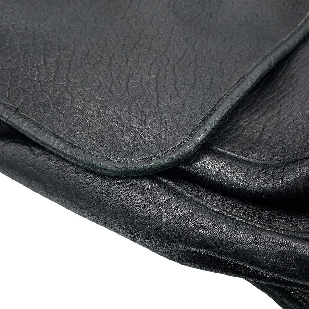 Saint Laurent Paris Chain Shoulder Bag Niki Large Lambskin Black — view 8