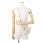 Saint Laurent Paris Chain Shoulder Bag Nolita Mini Lambskin White — view 5