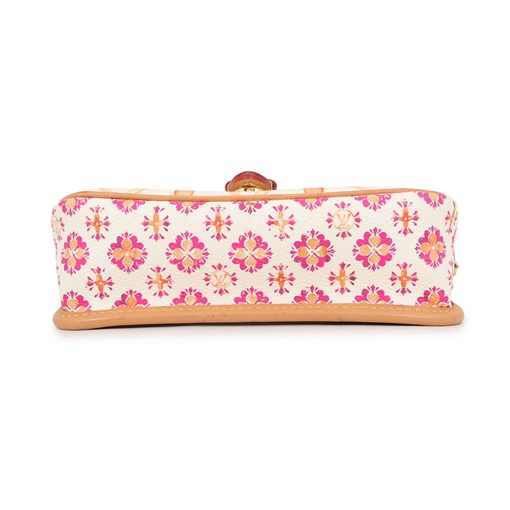 Louis Vuitton Handbag Monogram Tile by the Pool Nano Diane 2-Way White — view 3