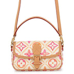 Louis Vuitton Handbag Monogram Tile by the Pool Nano Diane 2-Way White