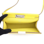 Hermes Shoulder Bag Click 21 Lime Silver Ever — view 5